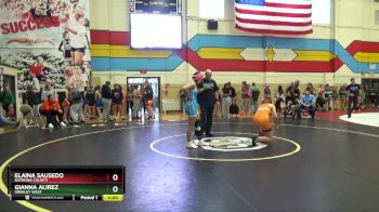 135 lbs Quarterfinal - Gianna Alirez, Greeley West vs Elaina Sausedo, Natrona County