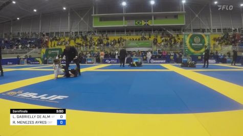 LÍSLEN GABRIELLY DE ALMEIDA SILV vs RAFAELA MENEZES AYRES 2023 Brasileiro Jiu-Jitsu IBJJF