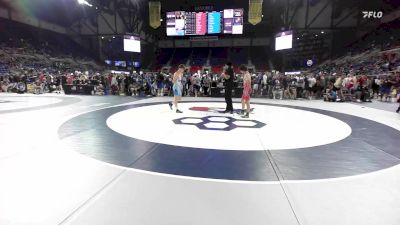120 lbs Cons. Rd Of 32 - Matthew Quigley, MI vs Carter Wallis, MO