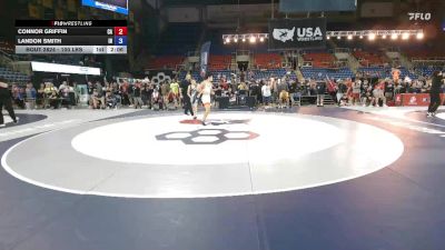 100 lbs Cons. Rd Of 32 - Connor Griffin, CA vs Landon Smith, IN