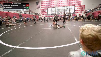 49 lbs Quarterfinal - Grayson Mortimer, Standfast vs Elias Doty, Lexington Wrestling Club