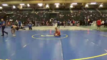 108 lbs Consolation - Mason Petersen, Columbus Wrestling Org. Maroon 2 vs Javier Pedro, GI Grapplers