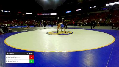 120 lbs Round Of 32 - Addison Bernstein, Orland vs Eliana Garcia, Walnut