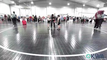 43 lbs Round Of 16 - Logan Wakefield, Keystone Kids Wrestling Club vs Dawson Wise, Tecumseh Youth Wrestling