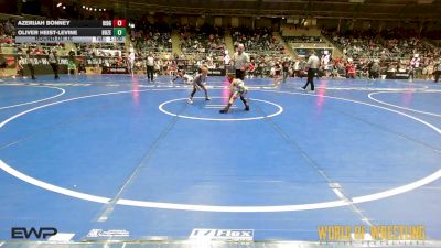 58 lbs Round Of 16 - Azerijah Bonney, Ridge Wc vs Oliver Heist-Levine, Bozeman Wrestling Club