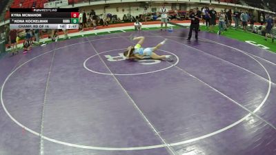 120 lbs Champ. Rd Of 16 - Kyra McMahon vs Kona Kockelman, Hawaii