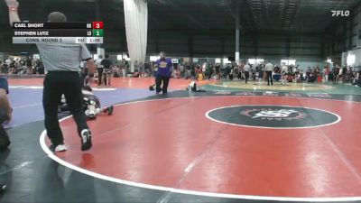 132 lbs Cons. Round 2 - Stephen Lutz, Legacy Dragons vs Cael Short, Noke RTC