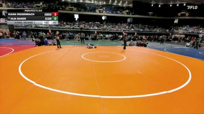 6A 114 lbs Cons. Round 1 - Alia Baker, Klein Cain vs Kiana Riggenbach, San Antonio Roosevelt