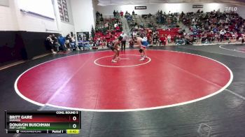 190 lbs Cons. Round 5 - Donavon Buschman, Fort Lupton vs Britt Gaire, Fairview