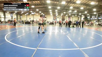 170 lbs Consi Of 8 #1 - Dante Richardson, RI vs David Borodziuk, NJ