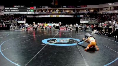 5A 121 lbs Quarterfinal - Hunter Finegan, Volcano Vista vs Jacob Andrada-Munoz, Eldorado