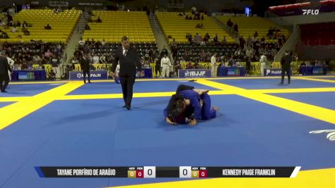 Kennedy Franklin vs Tayane Porfírio | 2025 World Jiu-Jitsu IBJJF Championship
