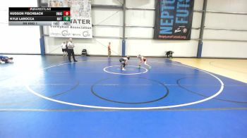 56 lbs Rr Rnd 1 - Hudson Fischbach, Donahue Wrestling Academy vs Kyle LaRocca, Mat Warriors PWC