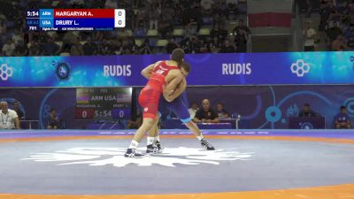 63 kg 1/8 Final - Aleks Margaryan, Armenia vs Landon Drury, United States