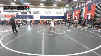 165 lbs Cons. Round 5 - Jayden Cervantes, Etiwanda vs Richard Trujillo, Canyon Springs