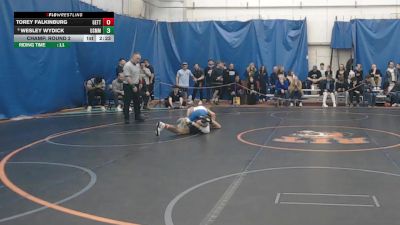 133 lbs Champ. Round 2 - Wesley Wydick, Merchant Marine vs Torey Falkinburg, Gettysburg
