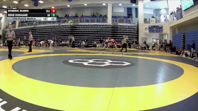 175 lbs 7th Place Match - Dominic Burns, Yale vs Zeke Dushane, Anthony Wayne