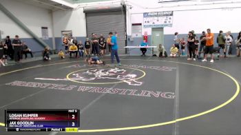 82 lbs Champ. Round 1 - Logan Kumfer, Interior Grappling Academy vs Jax Goodlin, Mid Valley Wrestling Club