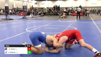 165 lbs Rd Of 16 - Sammy Sasso, Ohio State vs Kyle Mosher, Hofstra