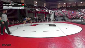 235 lbs Rr Rnd 1 - Melania Nenaikita, Mcloud HS Girls vs Bentley Sharp, El Reno HS Girls