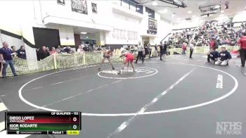 152 lbs Cons. Round 2 - Igor Rodarte, Tesoro vs Diego Lopez, John Glenn