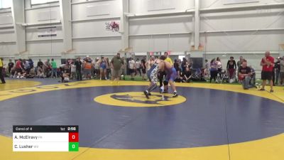 242-C lbs Consi Of 4 - Ace McElravy, PA vs Cohen Lusher, WV