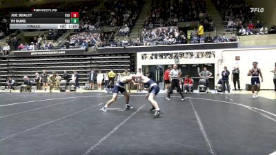 157 lbs Final - Joe Sealey, Penn State vs PJ Duke, Penn State