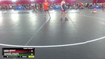 157 lbs Champ Round 1 (16 Team) - Aiden Herbst, Buffalo vs Geneseo Athlete, LeRoy Panthers Maroon