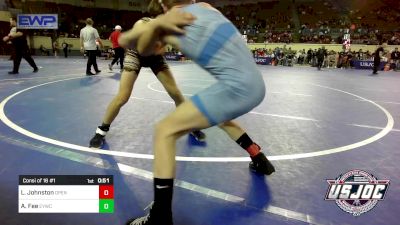 112 lbs Consi Of 16 #1 - Lex Johnston, Open Mats vs Ashton Fee, Enid Youth Wrestling Club