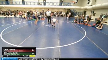 87-95 lbs Round 1 - Nolan Carlson, Champions Wrestling Club vs Jack Francis, Southern Idaho Training Center