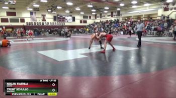 JV-32 lbs Cons. Semi - Trent Schullo, Waukon vs Nolan Swehla, NH/TV