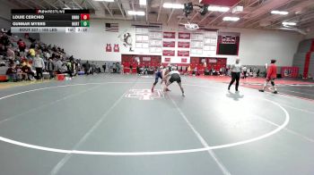 165 lbs Semifinal - Louie Cerchio, Unrostered vs Gunnar Myers, Northwestern - Unatt