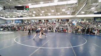 190 lbs Semifinal - Carter Percival, Davis vs Elijah Hawes, Layton