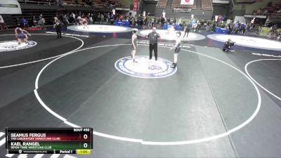 144 lbs Cons. Round 6 - Kael Rangel, Ripon Tribe Wrestling Club vs Seamus Fergus, The Laboratory (Wrestling Club)