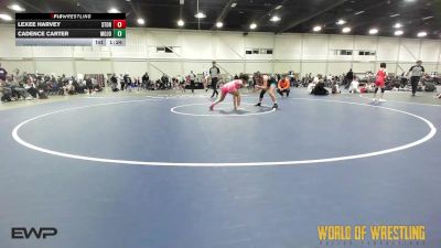130 lbs Rr Rnd 5 - Lexee Harvey, Storm Wrestling Center vs Cadence Carter, Mojo 7-12