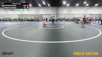 68 lbs Quarterfinal - Paxton Fellows, Funky Singlets 12U vs Bennett Dawson, OK Elite 12U 1