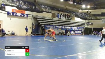 197 lbs Consi Of 4 - Rowan Udell, Unattached-Iowa State vs Thomas Dineen, South Dakota State