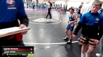 60 lbs Quarterfinals (8 Team) - Jaxon Liffrig, K-M vs Colter Wilhelmi, Foley