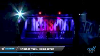 Spirit of Texas - Junior Royals [2021 L6 Junior Day 2] 2021 CHEERSPORT National Cheerleading Championship