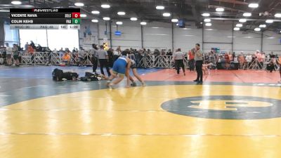 210 lbs Round 3 (12pm Friday) - Colin Kehs, PA Gold vs Vicente Nava, SELECT, UT