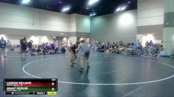 220 lbs Round 4 (16 Team) - Landon Williams, Social Circle vs Grant Kessler, Fuzzy Bees