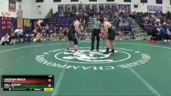 245 lbs Round 3 (6 Team) - Jackson Brock, Butler vs Will Boehm, Sidney