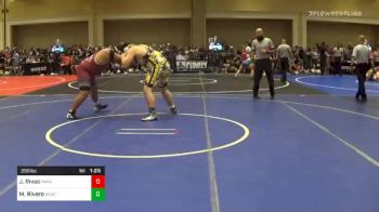 Match - Johnathan Rivas, Paramount High School vs Martin Rivero, Mustang Elite Wrestling