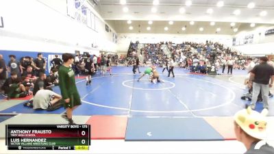 175 lbs Cons. Round 3 - Luis Hernandez, Victor Villains Wrestling Club vs Anthony Frausto, Troy High School