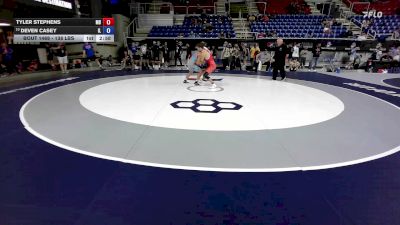 138 lbs Champ. Rd Of 32 - Tyler Stephens, MD vs Deven Casey, IL