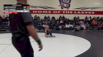 165 lbs Cons. Semi - Landyn Philpott, Southwestern Oregon Community College vs Tony Passetti, Colorado Northwestern CC