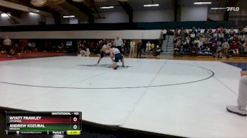 165 lbs Cons. Round 2 - Wyatt Frawley, Lycoming vs Andrew Kozubal, Messiah