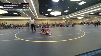 58 lbs Round Of 16 - Elizabeth Graeber, Idaho Gold vs Jori Saribay, Nakamura Wrestling