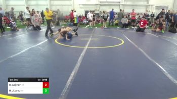 80-J lbs Round Of 16 - Ryder Ascherl, PA vs Hudson Juarez, MI