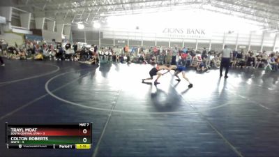 92 lbs Round 1 (4 Team) - Colton Roberts, INWTC vs Trayl Moat, South Central Utah